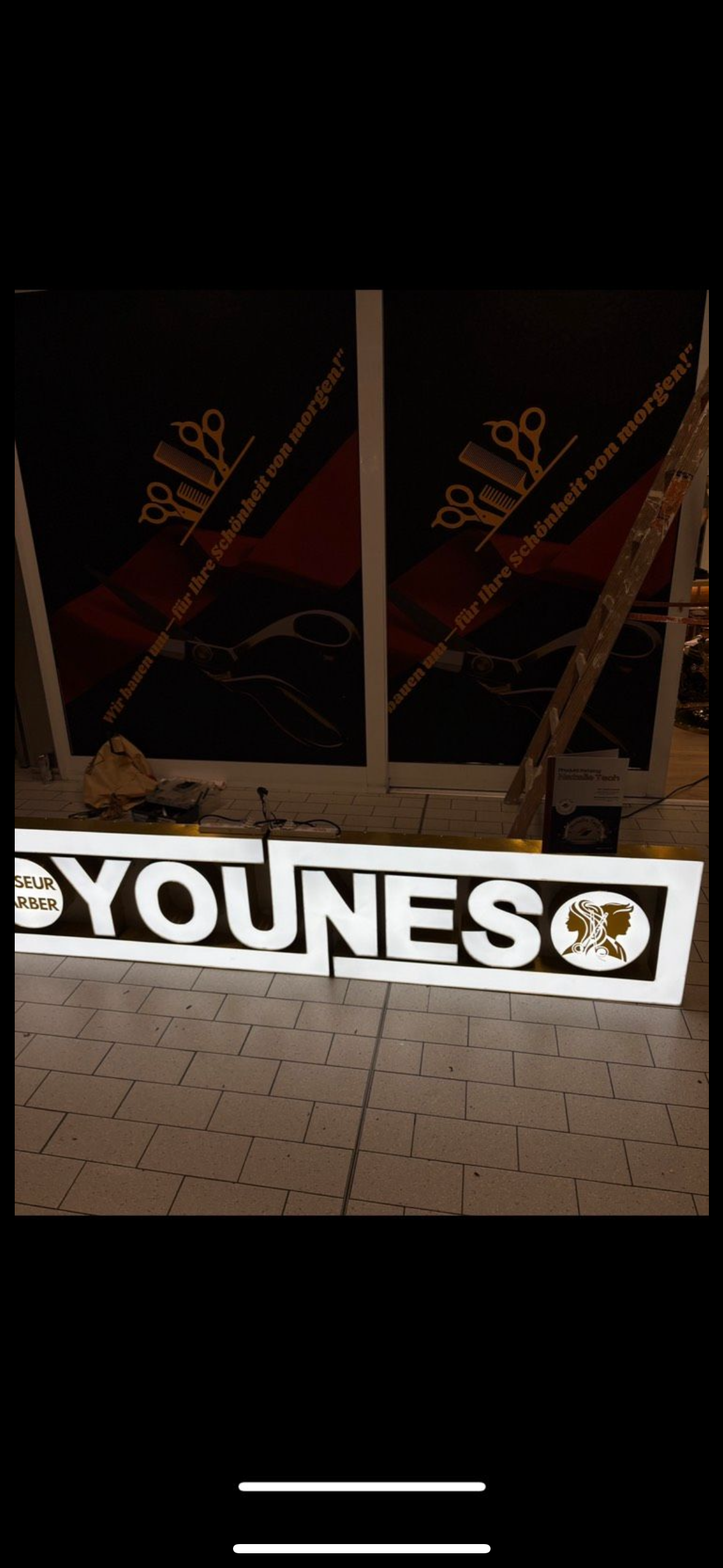 3D Buchstaben und Logo