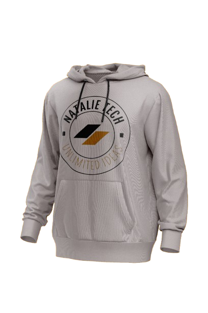 Herren Hoodie, Basic - mit EINER Druckposition